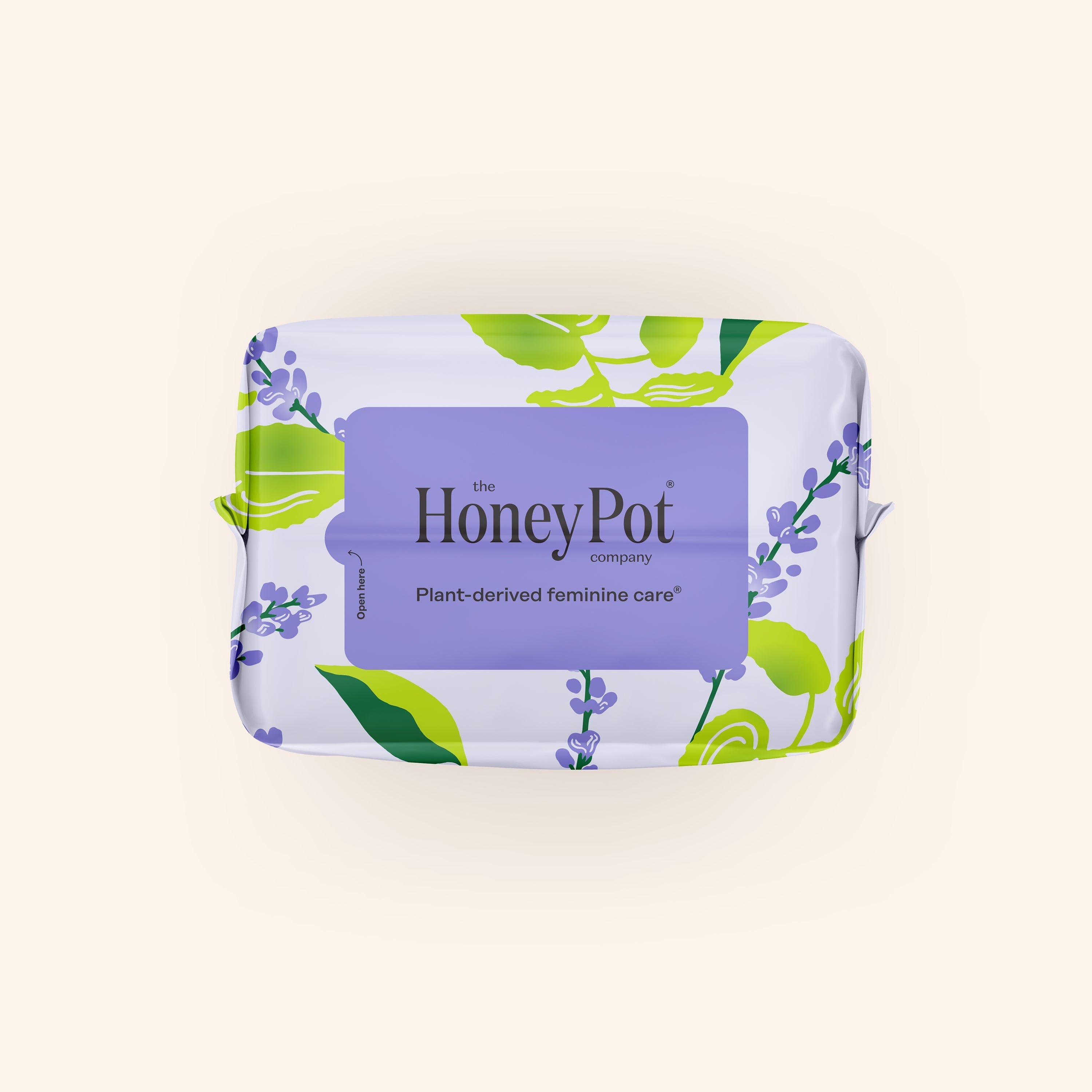 Organic Cotton Cover Calming Herbal Infusion Super Pads With Wings